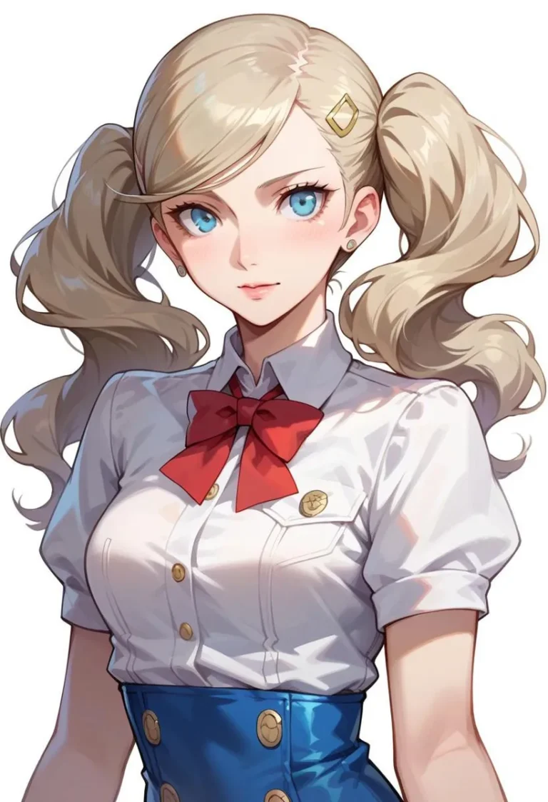 Anime illustration of Ann Takamaki from Persona.